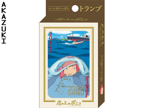 Cartes à jouer Ponyo